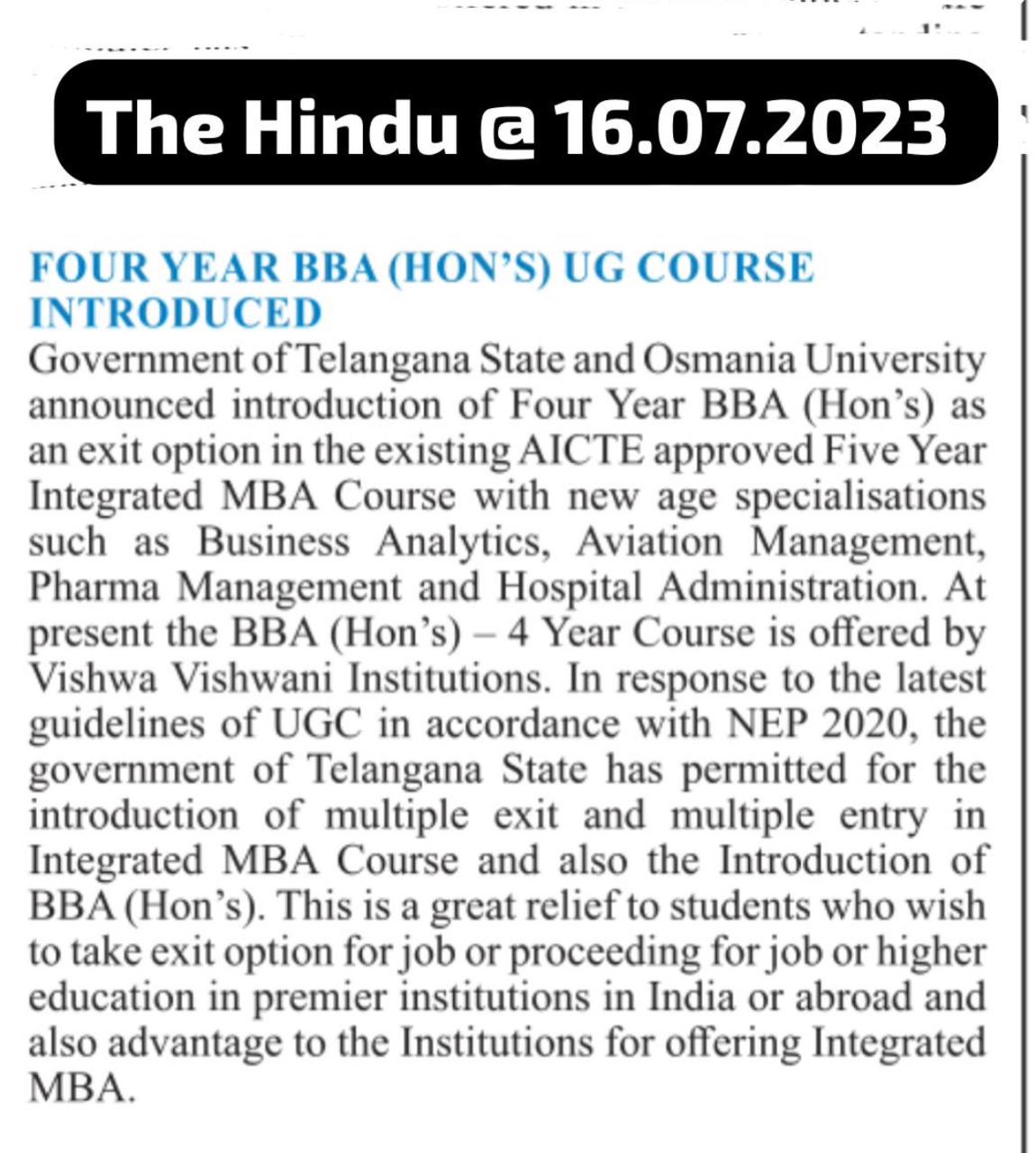 PGDM courses in Hyderabad, India